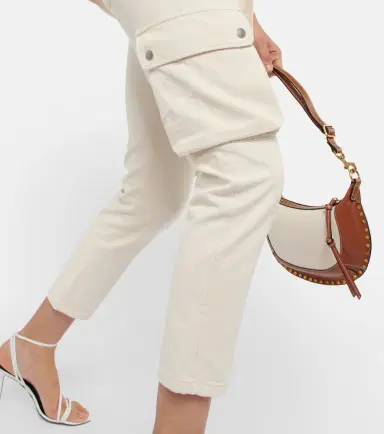 Isabel Marant Evalia tapered cotton cargo pants | Thumbnail 3 Isabel Marant Evalia tapered cotton cargo pants | Thumbnail 3