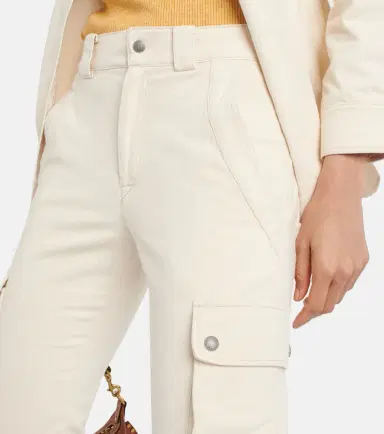 Isabel Marant Evalia tapered cotton cargo pants | Thumbnail 4 Isabel Marant Evalia tapered cotton cargo pants | Thumbnail 4