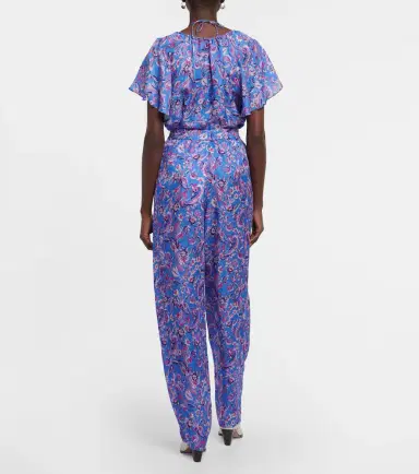 Isabel Marant Piera printed silk-blend pants | Thumbnail 2 Isabel Marant Piera printed silk-blend pants | Thumbnail 2