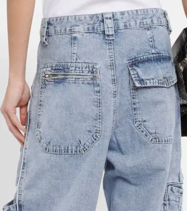 Isabel Marant Paciane wide-leg cargo jeans | Thumbnail 3 Isabel Marant Paciane wide-leg cargo jeans | Thumbnail 3