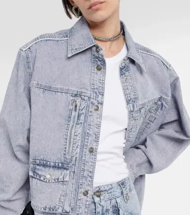Isabel Marant Pearl denim jacket | Thumbnail 3 Isabel Marant Pearl denim jacket | Thumbnail 3