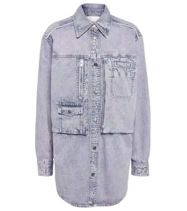 Isabel Marant Pearl denim jacket | Thumbnail 1 Isabel Marant Pearl denim jacket | Thumbnail 1