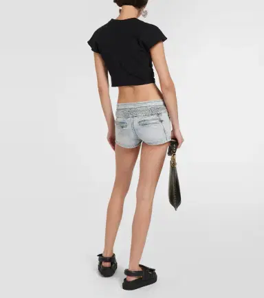 Isabel Marant Lary denim shorts | Thumbnail 4 Isabel Marant Lary denim shorts | Thumbnail 4