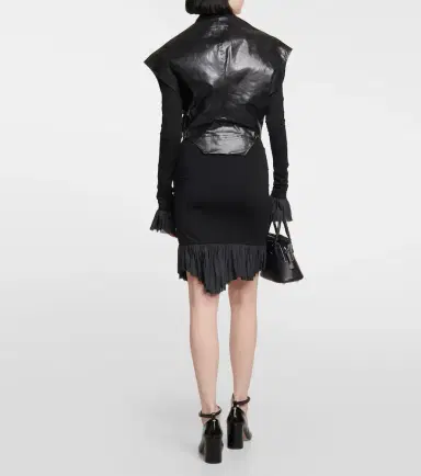 MM6 MAISON MARGIELA Leather jacket | Thumbnail 2 MM6 MAISON MARGIELA Leather jacket | Thumbnail 2