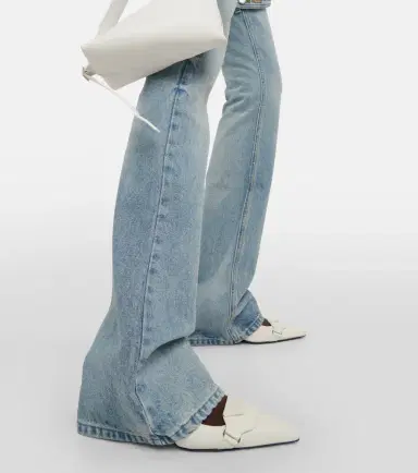 Courreges Courrèges Mid-rise bootcut jeans | Thumbnail 6 Courreges Courrèges Mid-rise bootcut jeans | Thumbnail 6