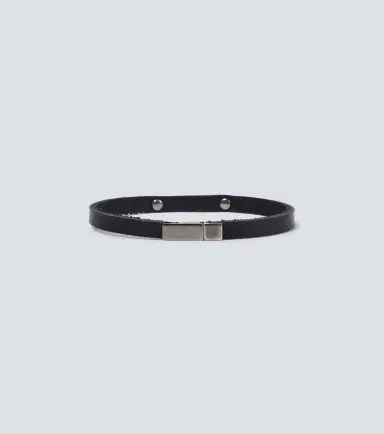 Saint Laurent Leather bracelet | Thumbnail 3 Saint Laurent Leather bracelet | Thumbnail 3