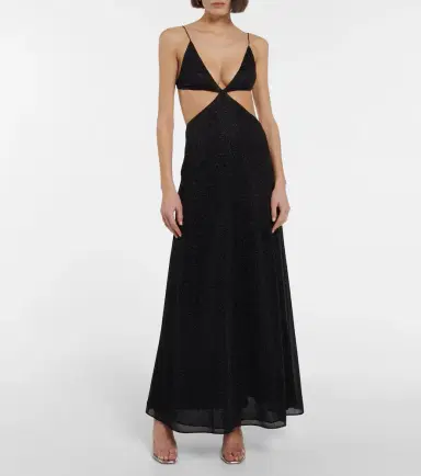 Oseree Oséree Lumiere cut out dress | Thumbnail 3 Oseree Oséree Lumiere cut out dress | Thumbnail 3