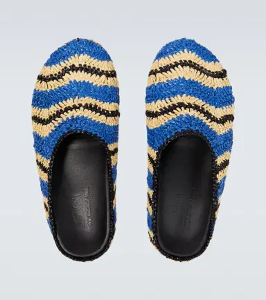 Marni x No Vacancy Inn raffia-effect slippers | Thumbnail 5 Marni x No Vacancy Inn raffia-effect slippers | Thumbnail 5