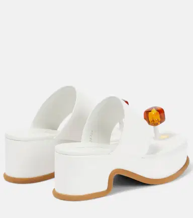 Dries Van Noten Leather sandals | Thumbnail 2 Dries Van Noten Leather sandals | Thumbnail 2