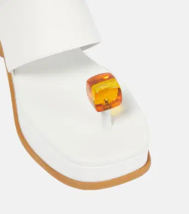 Dries Van Noten Leather sandals | Thumbnail 4 Dries Van Noten Leather sandals | Thumbnail 4