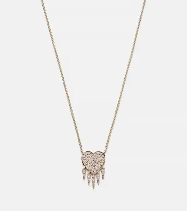 Sydney Evan 14kt gold necklace with diamonds | Thumbnail 2 Sydney Evan 14kt gold necklace with diamonds | Thumbnail 2