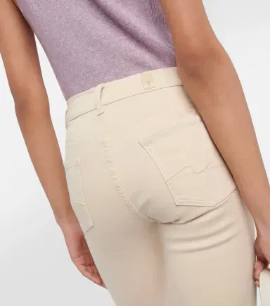 7 For All Mankind Roxanne mid-rise slim jeans | Thumbnail 2 7 For All Mankind Roxanne mid-rise slim jeans | Thumbnail 2