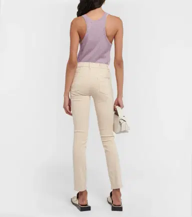 7 For All Mankind Roxanne mid-rise slim jeans | Thumbnail 4 7 For All Mankind Roxanne mid-rise slim jeans | Thumbnail 4