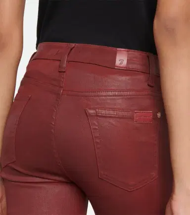 7 For All Mankind High-rise cotton-blend skinny jeans | Thumbnail 6 7 For All Mankind High-rise cotton-blend skinny jeans | Thumbnail 6