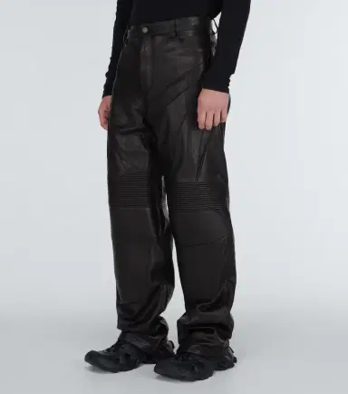 Balenciaga Leather biker pants | Thumbnail 4 Balenciaga Leather biker pants | Thumbnail 4