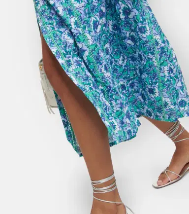 Poupette St Barth Reine floral cotton midi dress | Thumbnail 5 Poupette St Barth Reine floral cotton midi dress | Thumbnail 5