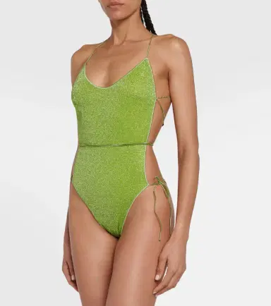 Oséree Oséree Lumière self-tie swimsuit | Thumbnail 4 Oséree Oséree Lumière self-tie swimsuit | Thumbnail 4