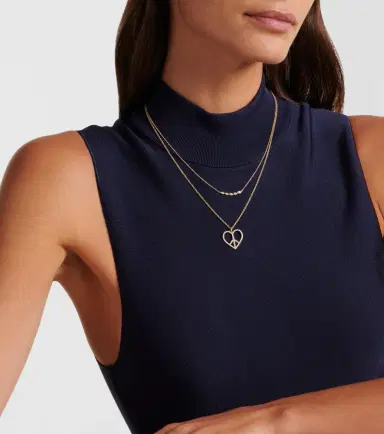 Sydney Evan 14kt gold necklace with diamonds | Thumbnail 5 Sydney Evan 14kt gold necklace with diamonds | Thumbnail 5