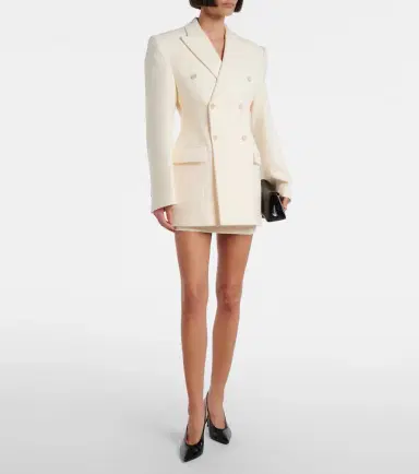 Wardrobe.NYC Wardrobe. NYC Contour double-breasted wool blazer | Thumbnail 2 Wardrobe.NYC Wardrobe. NYC Contour double-breasted wool blazer | Thumbnail 2