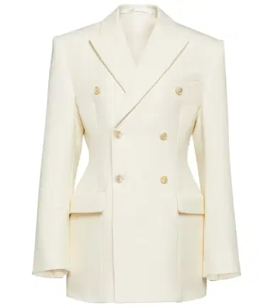 Wardrobe.NYC Wardrobe. NYC Contour double-breasted wool blazer | Thumbnail 1 Wardrobe.NYC Wardrobe. NYC Contour double-breasted wool blazer | Thumbnail 1
