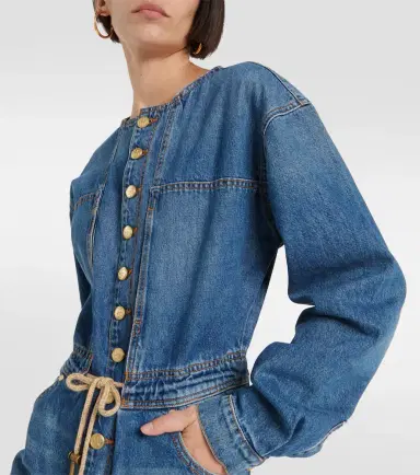 Ulla Johnson Stevie wide-leg denim jumpsuit | Thumbnail 2 Ulla Johnson Stevie wide-leg denim jumpsuit | Thumbnail 2
