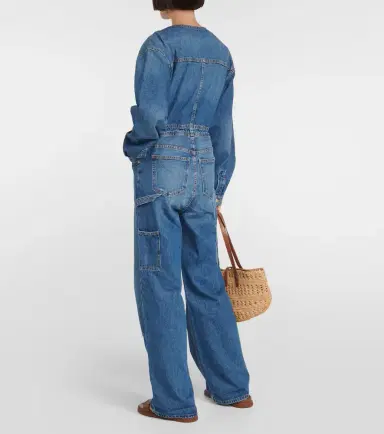 Ulla Johnson Stevie wide-leg denim jumpsuit | Thumbnail 3 Ulla Johnson Stevie wide-leg denim jumpsuit | Thumbnail 3