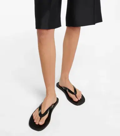 The Row City leather thong sandals | Thumbnail 2 The Row City leather thong sandals | Thumbnail 2