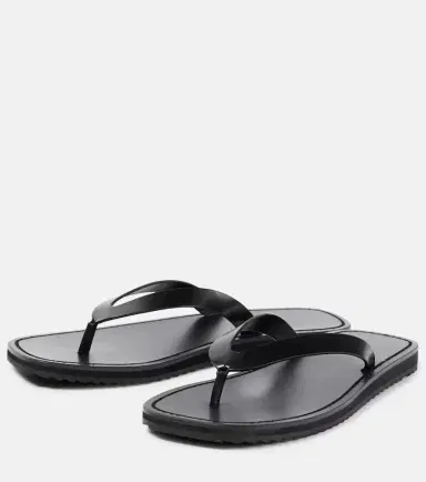 The Row City leather thong sandals | Thumbnail 4 The Row City leather thong sandals | Thumbnail 4