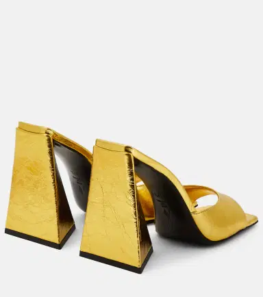 The Attico Devon laminated leather mules | Thumbnail 5 The Attico Devon laminated leather mules | Thumbnail 5