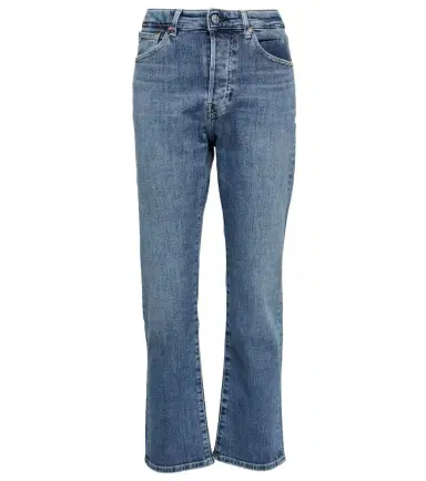 AG Jeans American mid-rise straight jeans | Thumbnail 1 AG Jeans American mid-rise straight jeans | Thumbnail 1