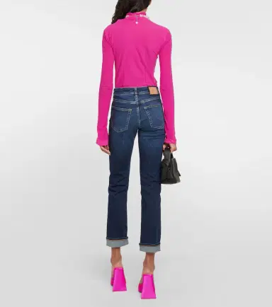 AG Jeans Girlfriend mid-rise slim jeans | Thumbnail 2 AG Jeans Girlfriend mid-rise slim jeans | Thumbnail 2