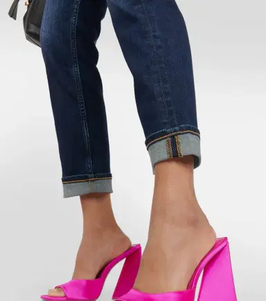 AG Jeans Girlfriend mid-rise slim jeans | Thumbnail 5 AG Jeans Girlfriend mid-rise slim jeans | Thumbnail 5