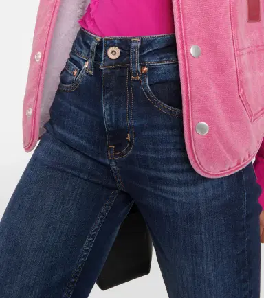 AG Jeans Girlfriend mid-rise slim jeans | Thumbnail 6 AG Jeans Girlfriend mid-rise slim jeans | Thumbnail 6