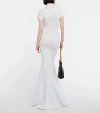 Balenciaga Cotton-blend T-shirt maxi dress | Thumbnail 4 Balenciaga Cotton-blend T-shirt maxi dress | Thumbnail 4