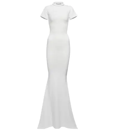 Balenciaga Cotton-blend T-shirt maxi dress | Thumbnail 1 Balenciaga Cotton-blend T-shirt maxi dress | Thumbnail 1