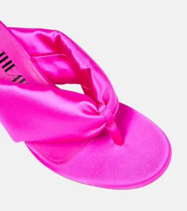 The Attico Rem satin thong sandals | Thumbnail 3 The Attico Rem satin thong sandals | Thumbnail 3