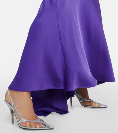The Attico Venus Chrome PVC and suede pumps | Thumbnail 3 The Attico Venus Chrome PVC and suede pumps | Thumbnail 3