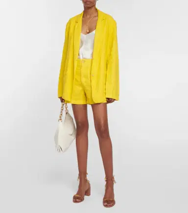 Velvet Cassie linen blazer | Thumbnail 4 Velvet Cassie linen blazer | Thumbnail 4