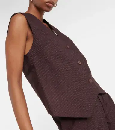 SIR Guillaume pinstriped vest | Thumbnail 4 SIR Guillaume pinstriped vest | Thumbnail 4