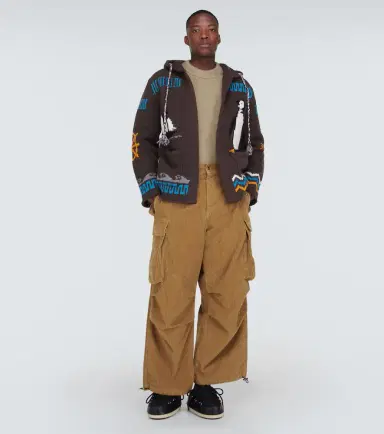 Alanui Velvet corduroy cargo pants | Thumbnail 3 Alanui Velvet corduroy cargo pants | Thumbnail 3