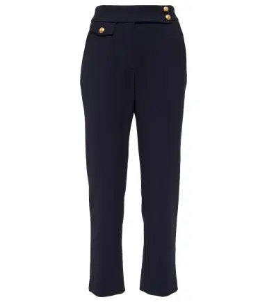 Veronica Beard Renzo high-rise slim cropped pants | Thumbnail 1 Veronica Beard Renzo high-rise slim cropped pants | Thumbnail 1