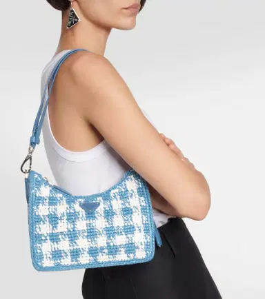 Prada Re-Edition Mini crochet shoulder bag | Thumbnail 5 Prada Re-Edition Mini crochet shoulder bag | Thumbnail 5
