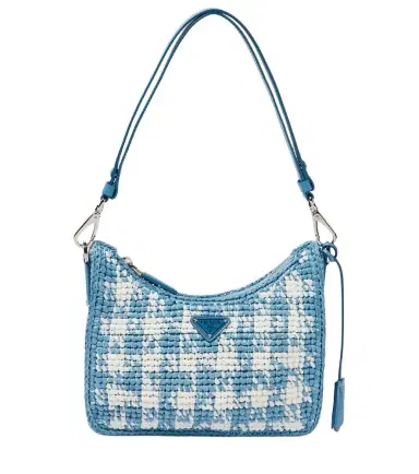 Prada Re-Edition Mini crochet shoulder bag | Thumbnail 1 Prada Re-Edition Mini crochet shoulder bag | Thumbnail 1