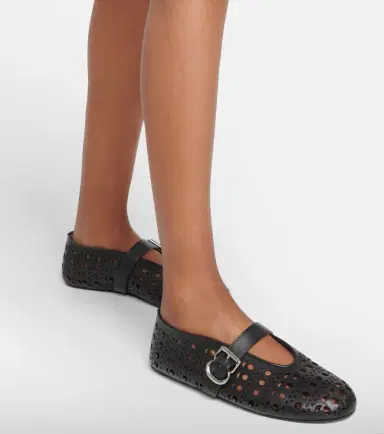 Alaïa Alaïa Vienne leather ballet flats | Thumbnail 5 Alaïa Alaïa Vienne leather ballet flats | Thumbnail 5