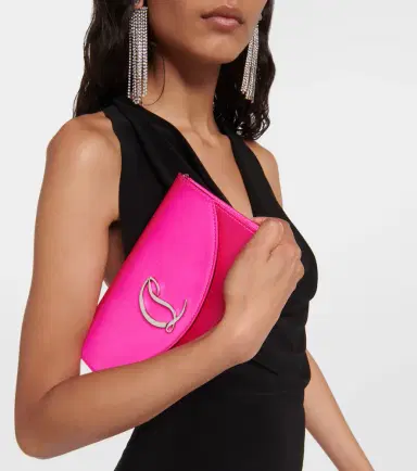 Christian Louboutin Loubi54 satin shoulder bag | Thumbnail 6 Christian Louboutin Loubi54 satin shoulder bag | Thumbnail 6