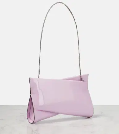 Christian Louboutin Loubitwist Small patent leather clutch | Thumbnail 4 Christian Louboutin Loubitwist Small patent leather clutch | Thumbnail 4