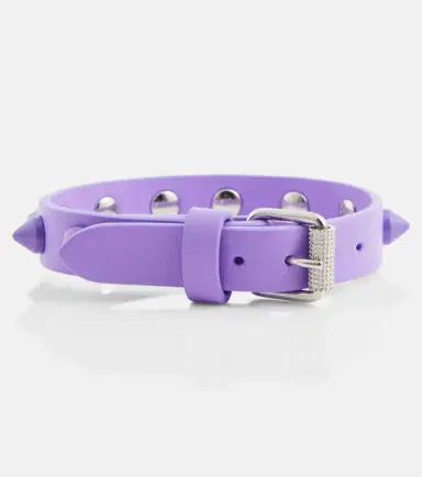 Christian Louboutin Loubilink embellished leather bracelet | Thumbnail 3 Christian Louboutin Loubilink embellished leather bracelet | Thumbnail 3