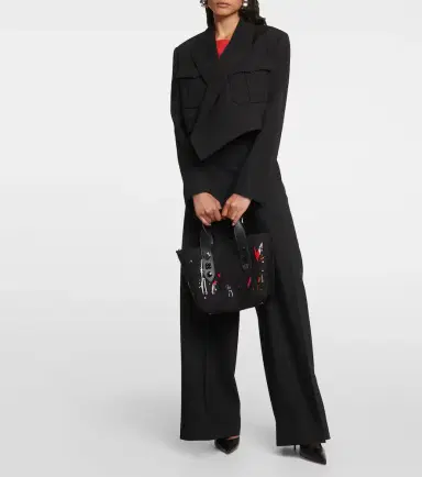 Christian Louboutin Frangibus Small printed canvas tote bag | Thumbnail 3 Christian Louboutin Frangibus Small printed canvas tote bag | Thumbnail 3