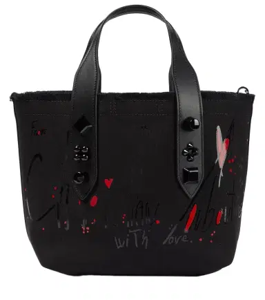 Christian Louboutin Frangibus Small printed canvas tote bag | Thumbnail 1 Christian Louboutin Frangibus Small printed canvas tote bag | Thumbnail 1