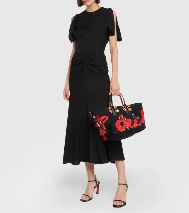 Christian Louboutin x Rossy de Palma Flamencaba Small embroidered tote bag | Thumbnail 2 Christian Louboutin x Rossy de Palma Flamencaba Small embroidered tote bag | Thumbnail 2